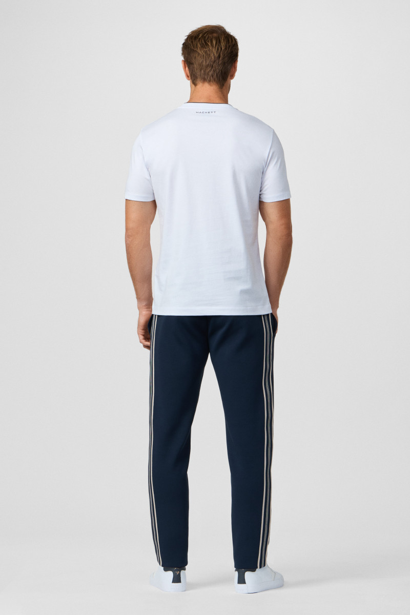 Tričko Hackett London Hs Essential Tee Optic White