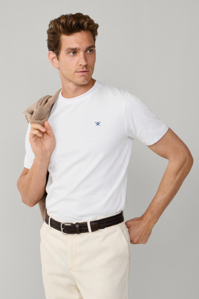 TRIČKO HACKETT LONDON SS LOGO TEE - Fotografia č. 7