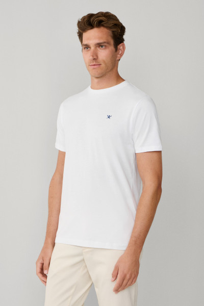 TRIČKO HACKETT LONDON SS LOGO TEE - Fotografia č. 6
