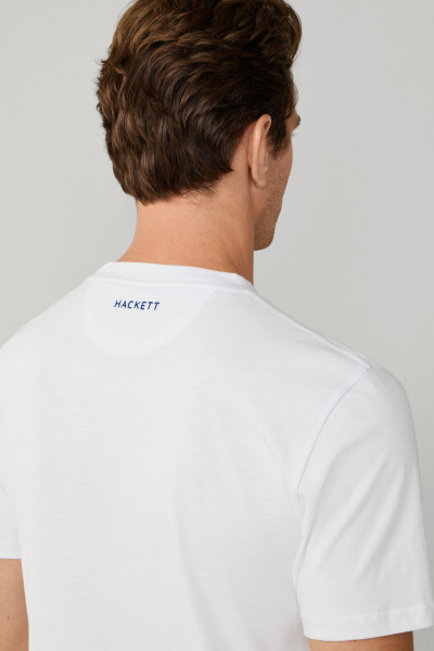 TRIČKO HACKETT LONDON SS LOGO TEE - Fotografia č. 5