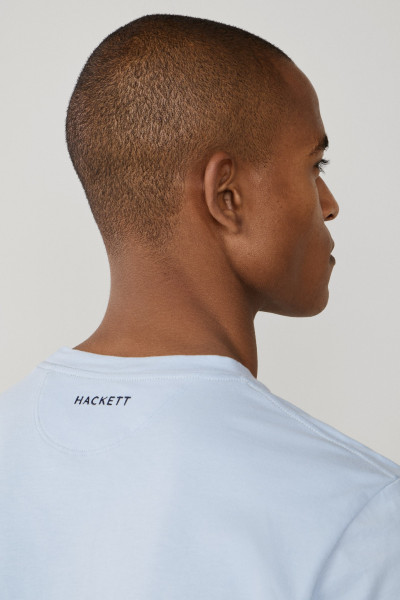 TRIČKO HACKETT LONDON SS LOGO TEE - Fotografia č. 5
