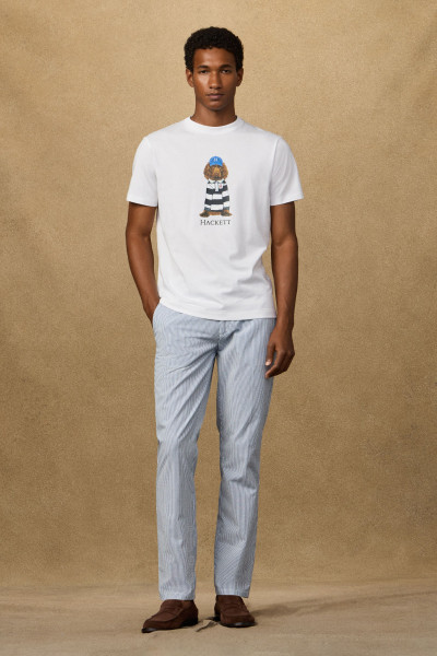 PÓLÓ HACKETT LONDON HERITAGE HARRY TEE - Kép 2
