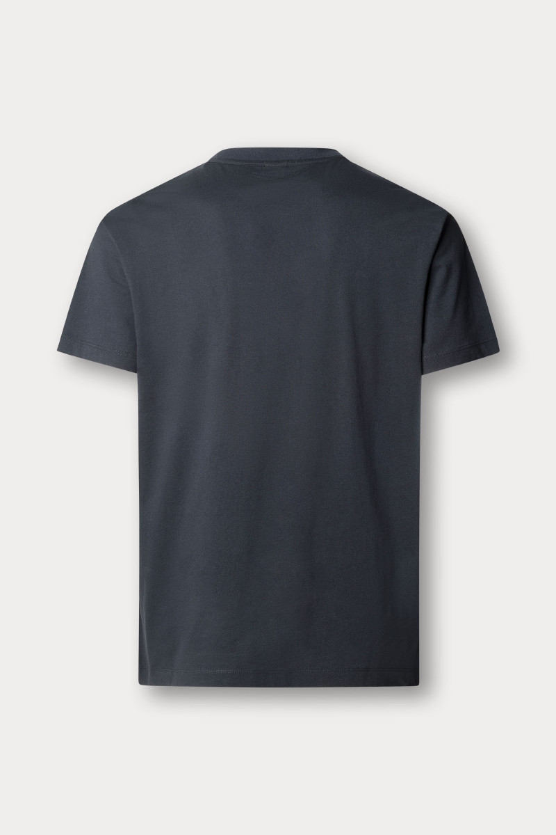 Tričko Hackett London Hs Blocker Tee Navy