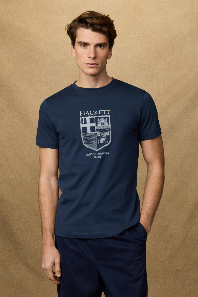 Tričko Hackett London Heritage Lrc Logo Tee Old Navy
