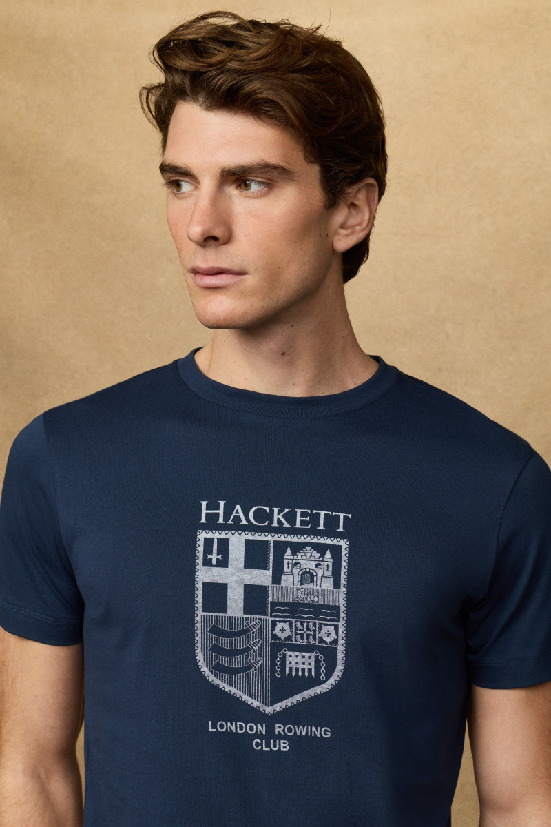 Tričko Hackett London Heritage Lrc Logo Tee Old Navy