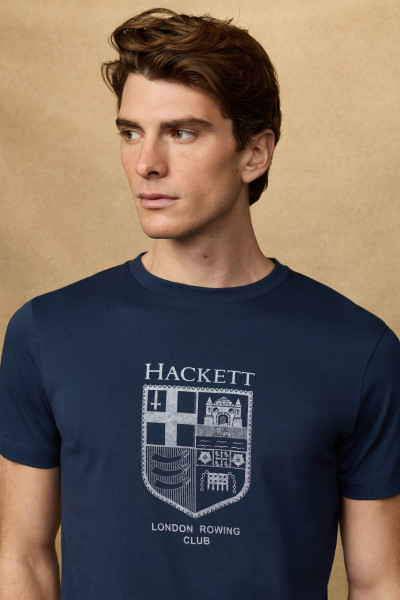 PÓLÓ HACKETT LONDON HERITAGE LRC LOGO TEE - Kép 4