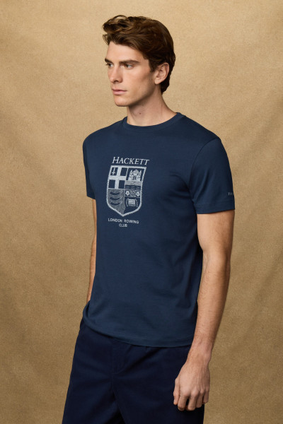 PÓLÓ HACKETT LONDON HERITAGE LRC LOGO TEE - Kép 5