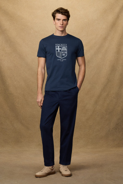 PÓLÓ HACKETT LONDON HERITAGE LRC LOGO TEE - Kép 2