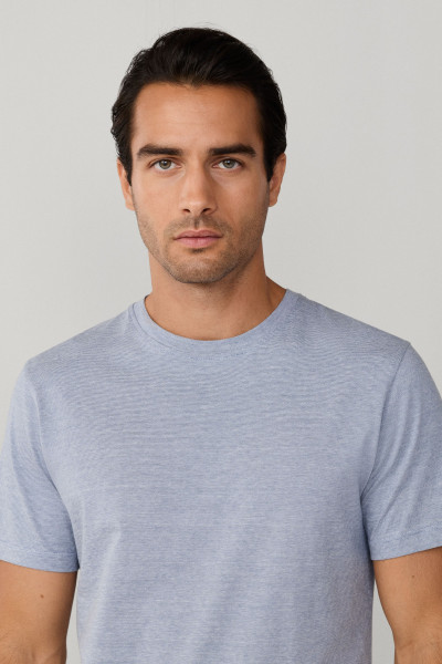 PÓLÓ HACKETT LONDON PIN STRIPE TEE - Kép 5