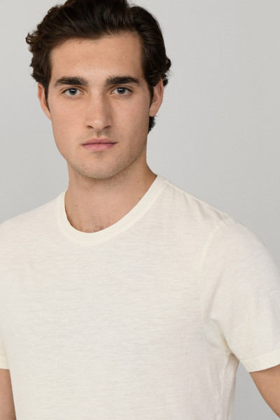 PÓLÓ HACKETT LONDON SWIM ROSE COTT LINEN T - Kép 5