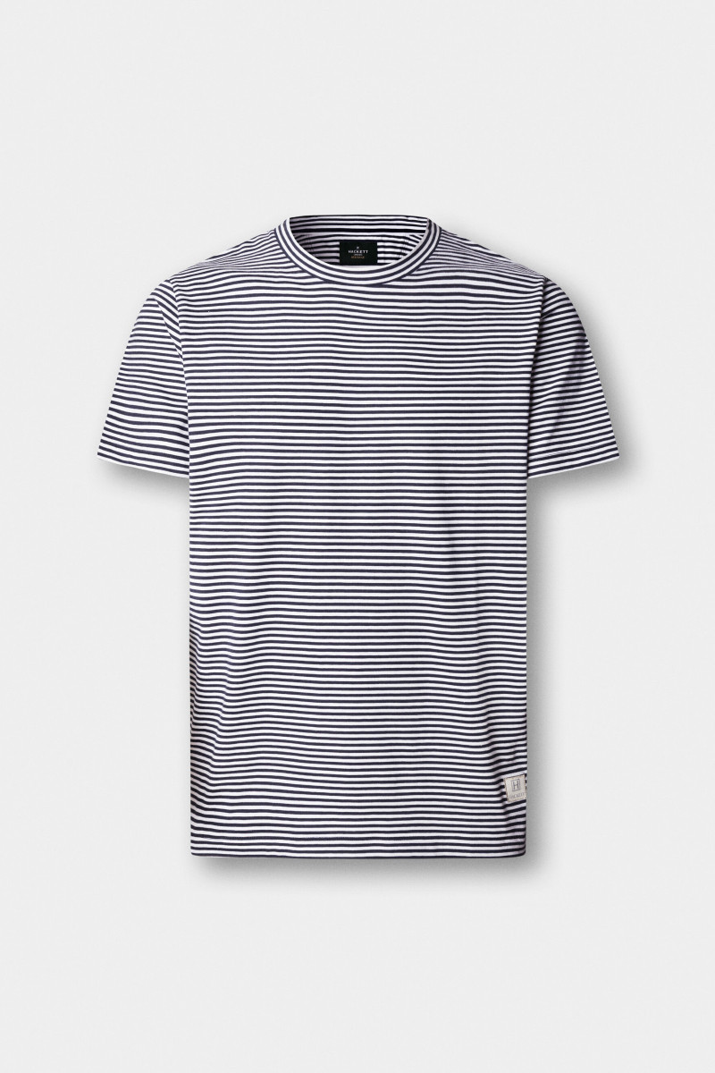 Tričko Hackett London Heritage H Stripe Tee Old Navy
