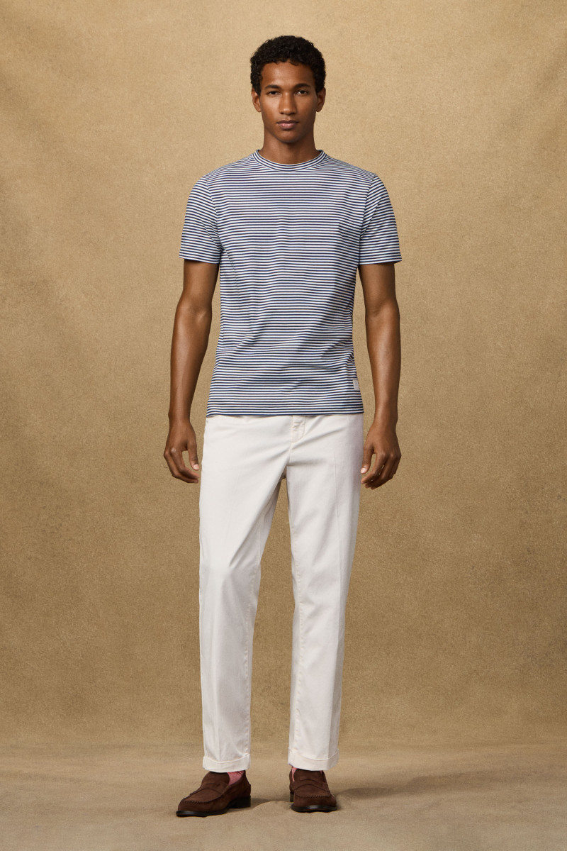Tričko Hackett London Heritage H Stripe Tee Old Navy
