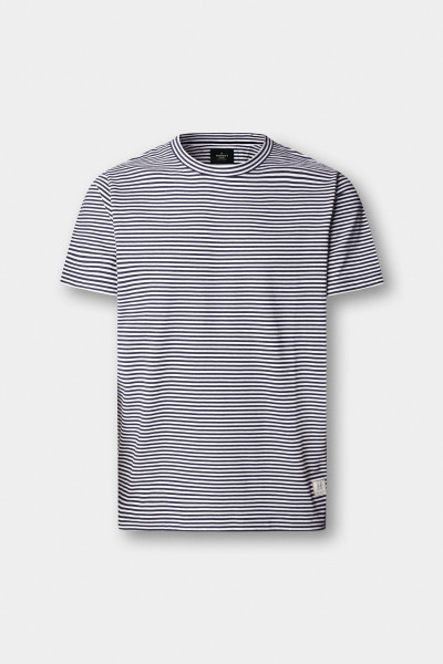 PÓLÓ HACKETT LONDON HERITAGE H STRIPE TEE - Kép 8