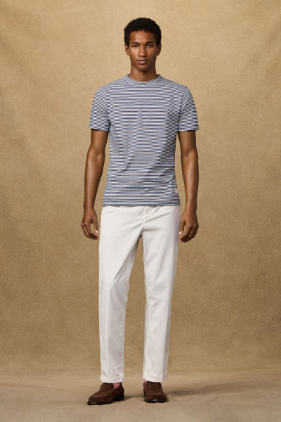 PÓLÓ HACKETT LONDON HERITAGE H STRIPE TEE - Kép 2