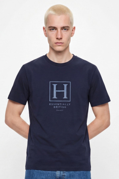 PÓLÓ HACKETT LONDON HERITAGE H LOGO TEE - Kép 1