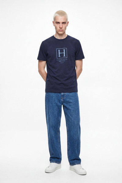 PÓLÓ HACKETT LONDON HERITAGE H LOGO TEE - Kép 2