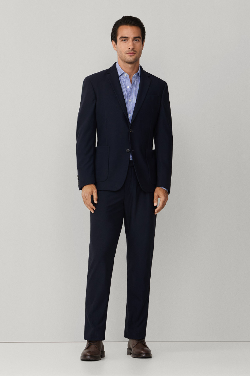 Sako Hackett London Travel Jersey Jkt Navy