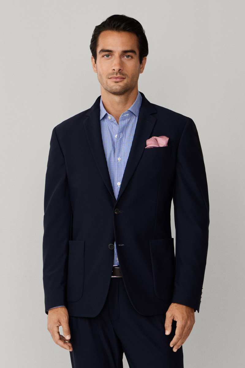 Sako Hackett London Travel Jersey Jkt Navy