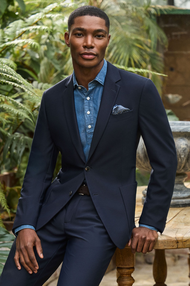 Sako Hackett London Travel Jersey Jkt Navy