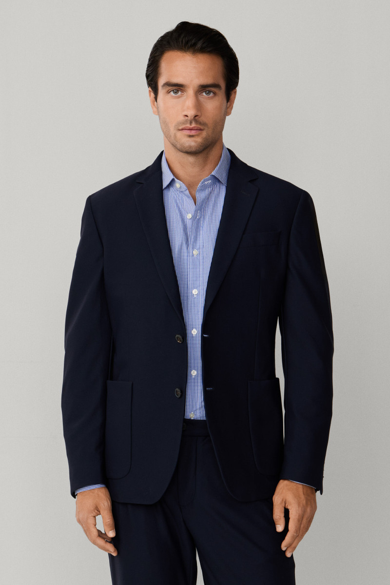 Sako Hackett London Travel Jersey Jkt Navy