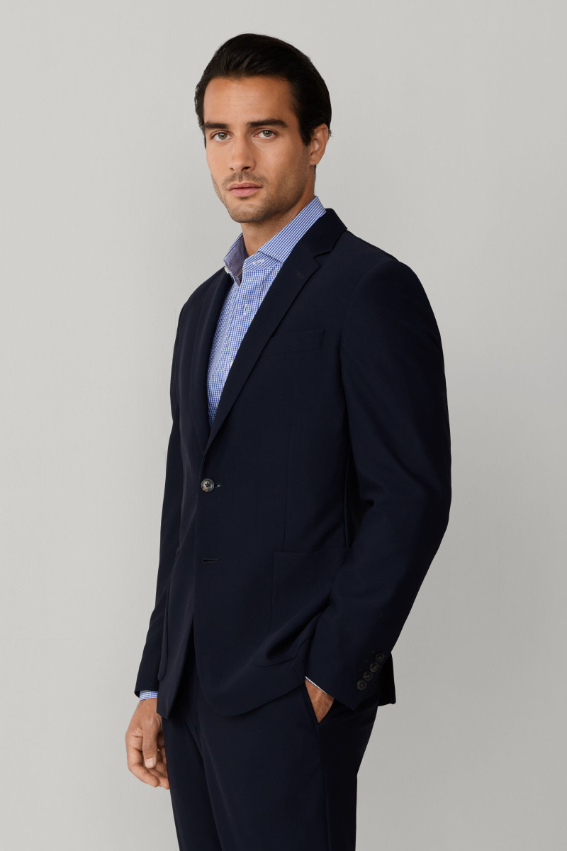 Sako Hackett London Travel Jersey Jkt Navy