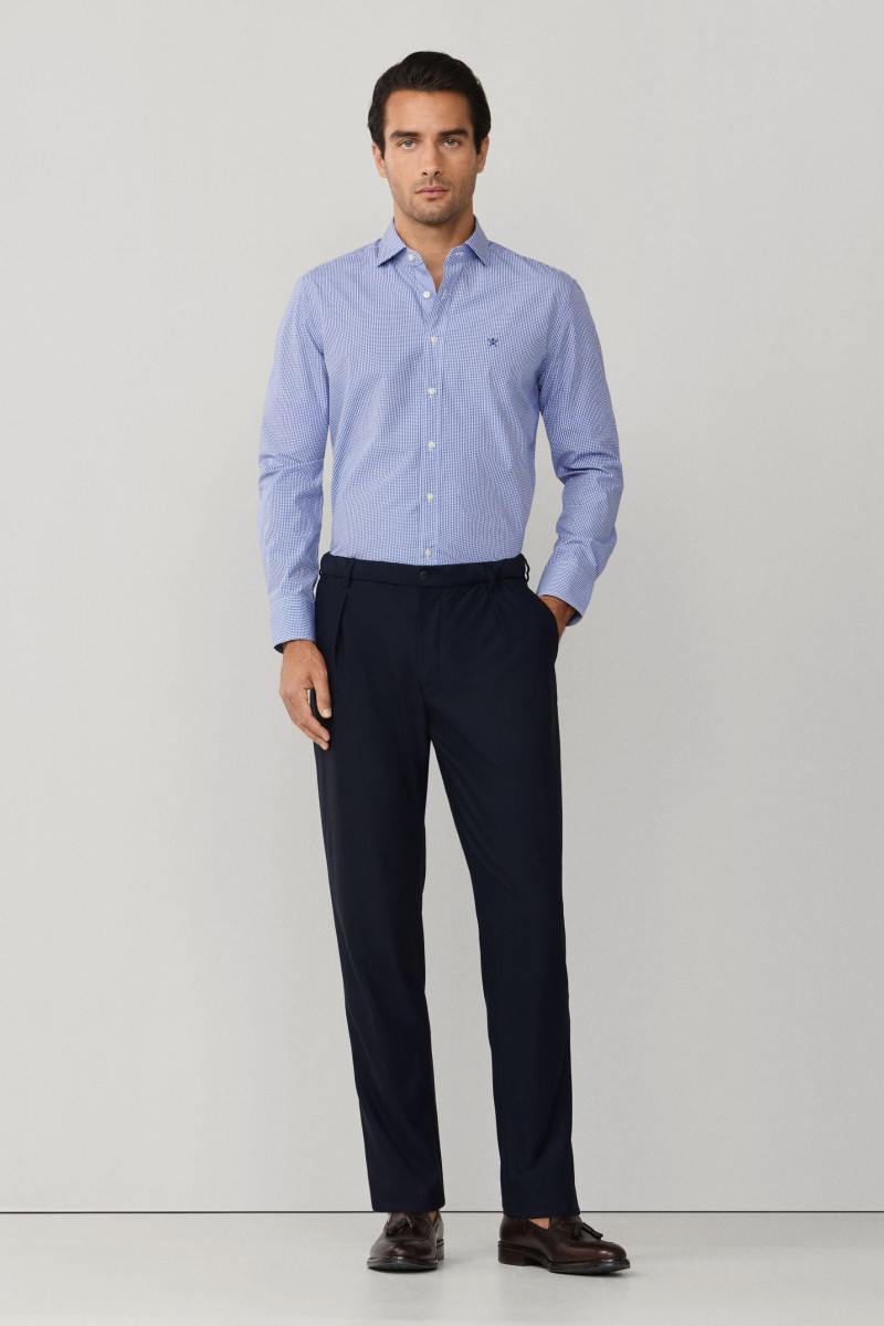 Nohavice Hackett London Travel Jersey Trs F Navy