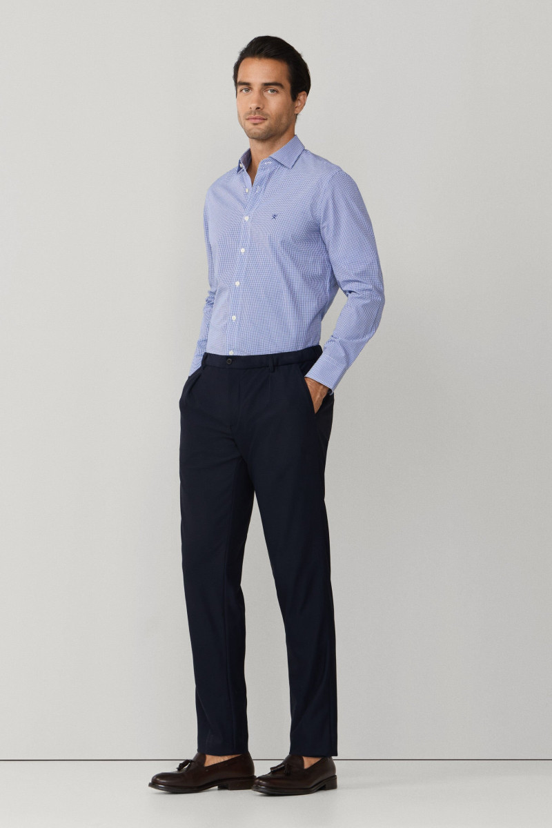 Nohavice Hackett London Travel Jersey Trs F Navy