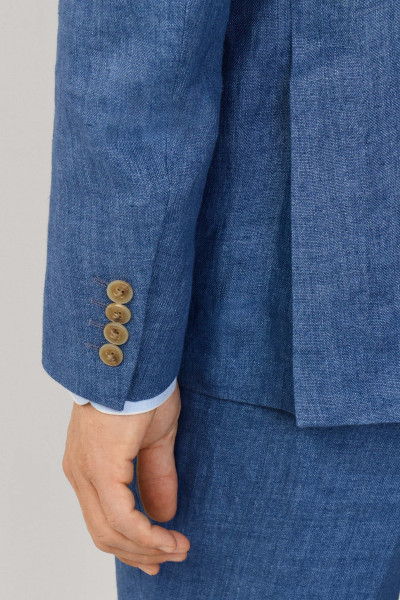 SAKO HACKETT LONDON LINEN DELAVE HOPSACK - Fotografia č. 6