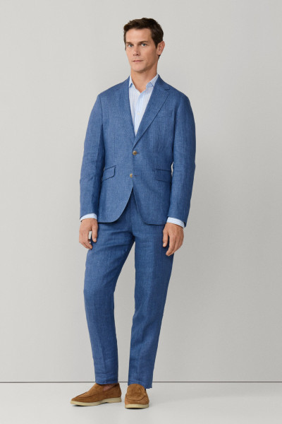 SAKO HACKETT LONDON LINEN DELAVE HOPSACK - Fotografia č. 2