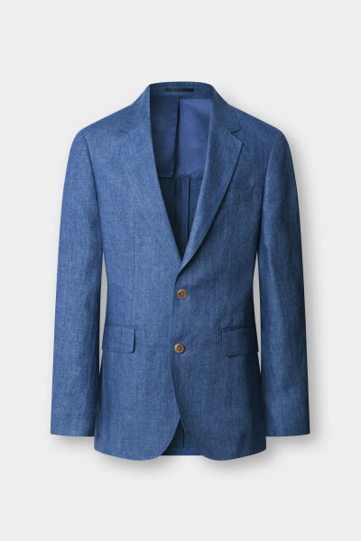 SAKO HACKETT LONDON LINEN DELAVE HOPSACK - Fotografia č. 11