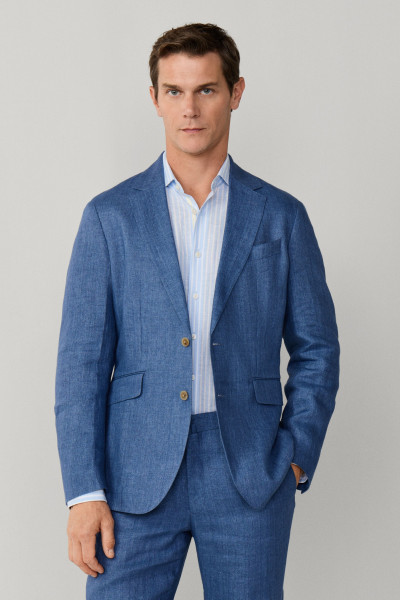 SAKO HACKETT LONDON LINEN DELAVE HOPSACK - Fotografia č. 1