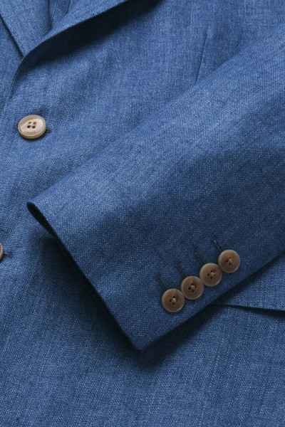 SAKO HACKETT LONDON LINEN DELAVE HOPSACK - Fotografia č. 4