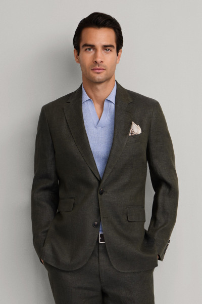SAKO HACKETT LONDON LINEN DELAVE HOPSACK - Fotografia č. 1