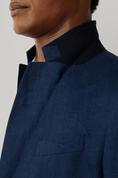 SAKO HACKETT LONDON LINEN DELAVE HOPSACK - Fotografia č. 6