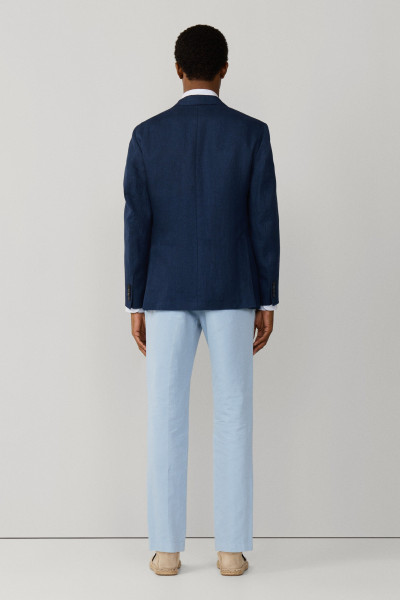 SAKO HACKETT LONDON LINEN DELAVE HOPSACK - Fotografia č. 3
