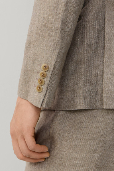 SAKO HACKETT LONDON LINEN DELAVE HOPSACK - Fotografia č. 7