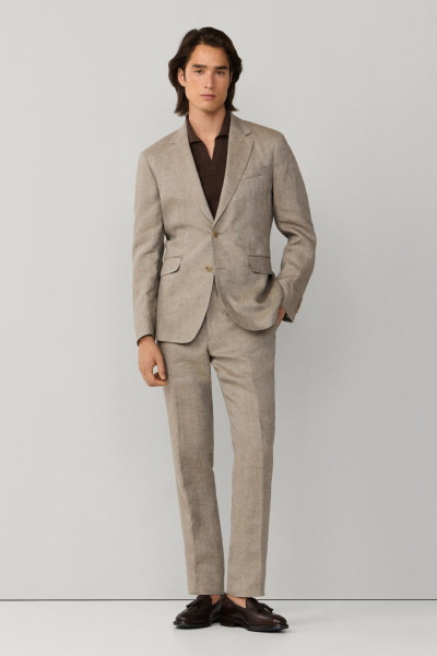 SAKO HACKETT LONDON LINEN DELAVE HOPSACK - Fotografia č. 2