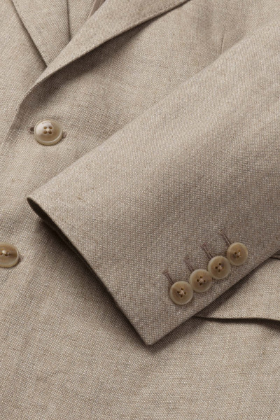 SAKO HACKETT LONDON LINEN DELAVE HOPSACK - Fotografia č. 5