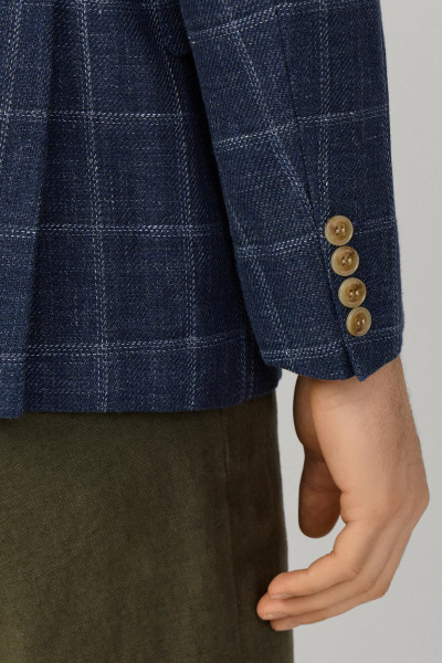 SAKO HACKETT LONDON LINEN COT FANCY WPANE - Fotografia č. 7