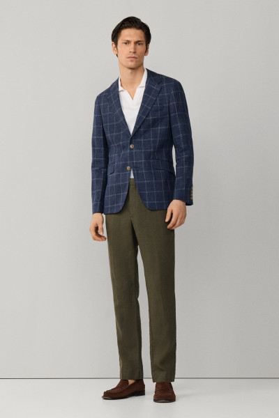 SAKO HACKETT LONDON LINEN COT FANCY WPANE - Fotografia č. 2