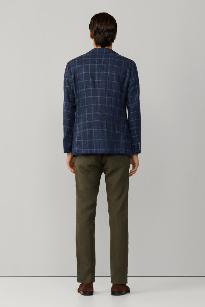 SAKO HACKETT LONDON LINEN COT FANCY WPANE - Fotografia č. 3