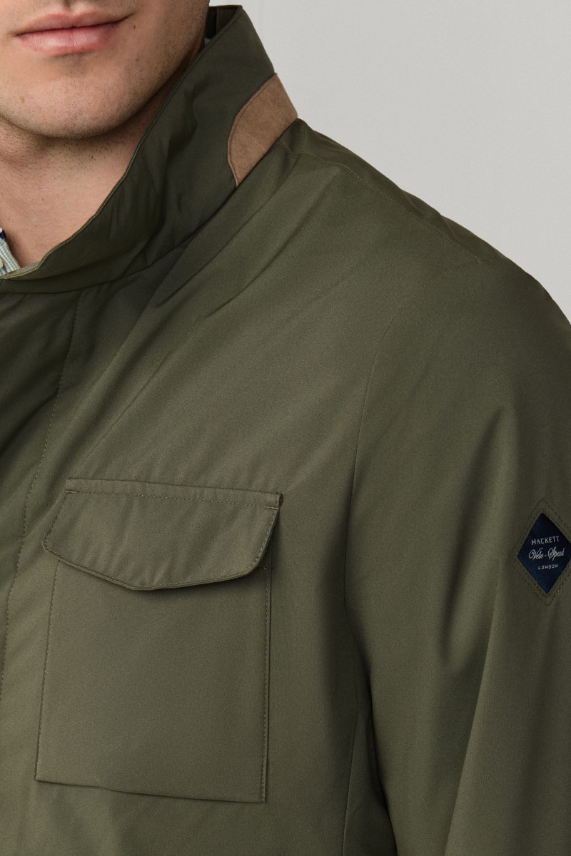 Bunda Hackett London Tech Velo Jkt Army Green