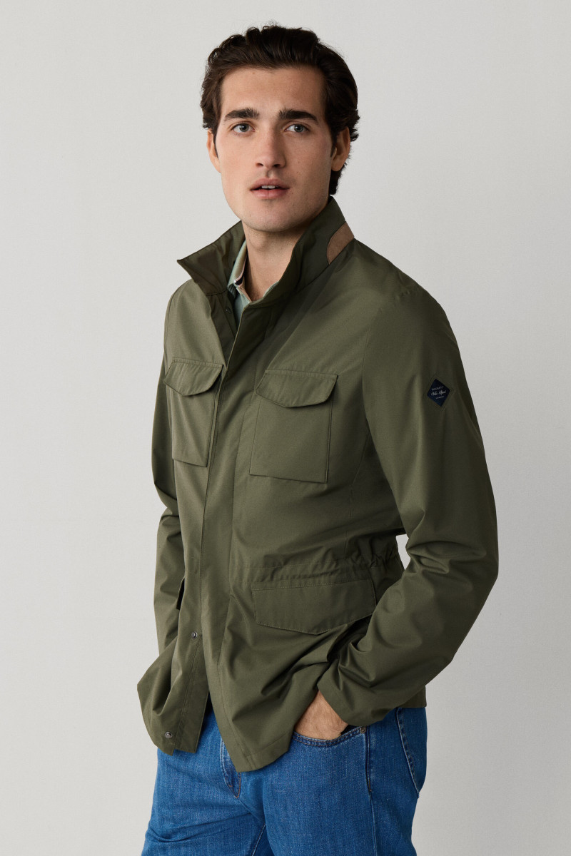 Bunda Hackett London Tech Velo Jkt Army Green