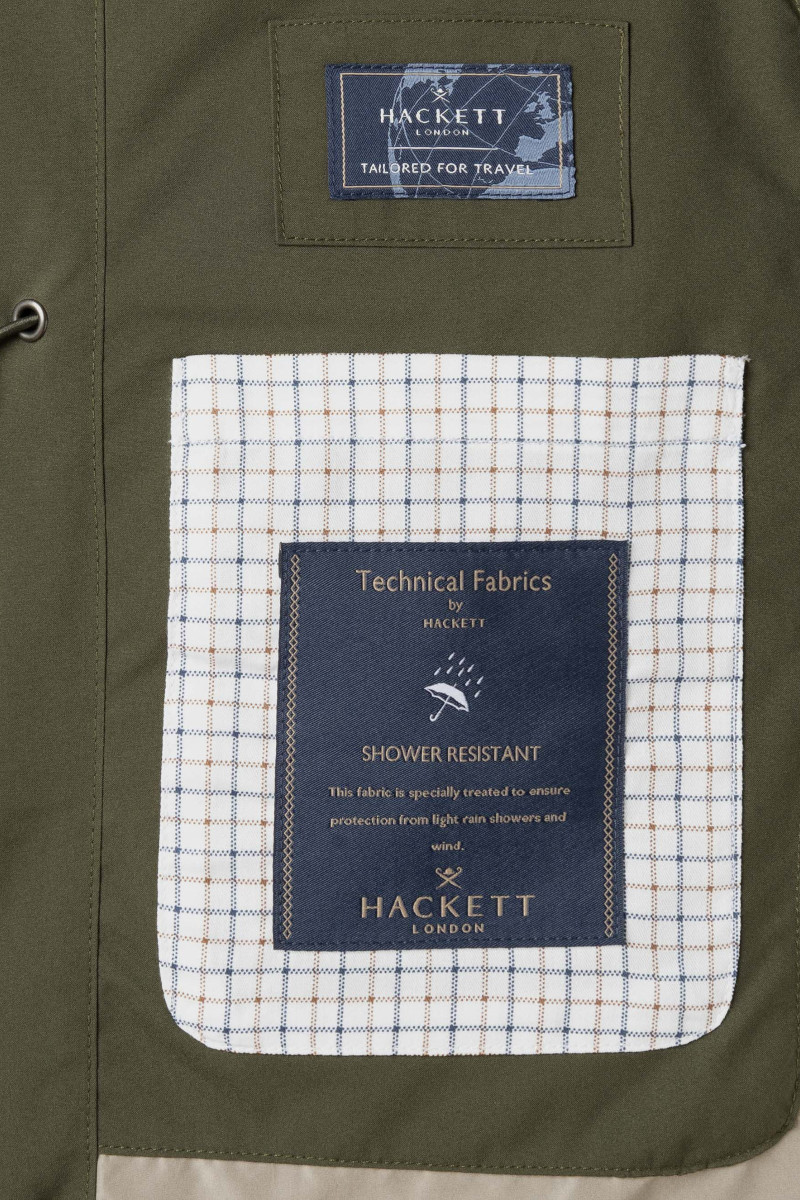 Bunda Hackett London Tech Velo Jkt Army Green
