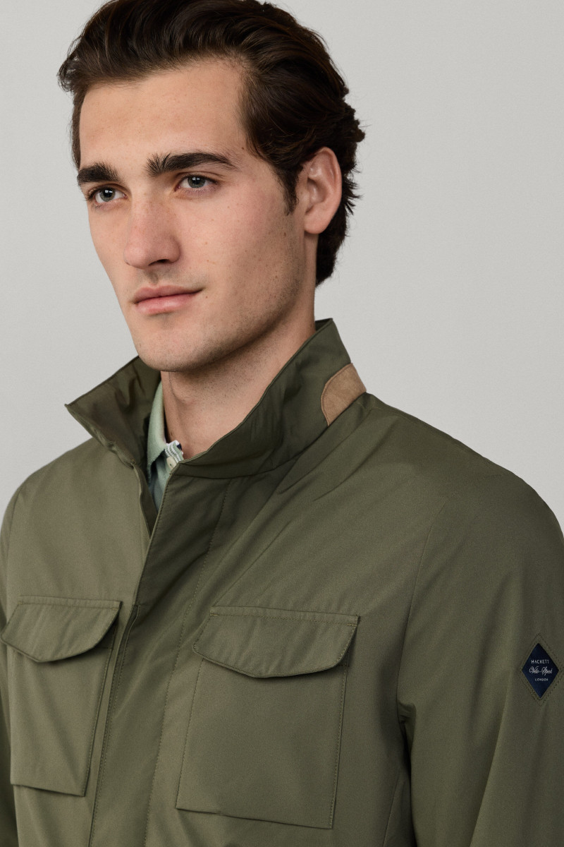 Bunda Hackett London Tech Velo Jkt Army Green