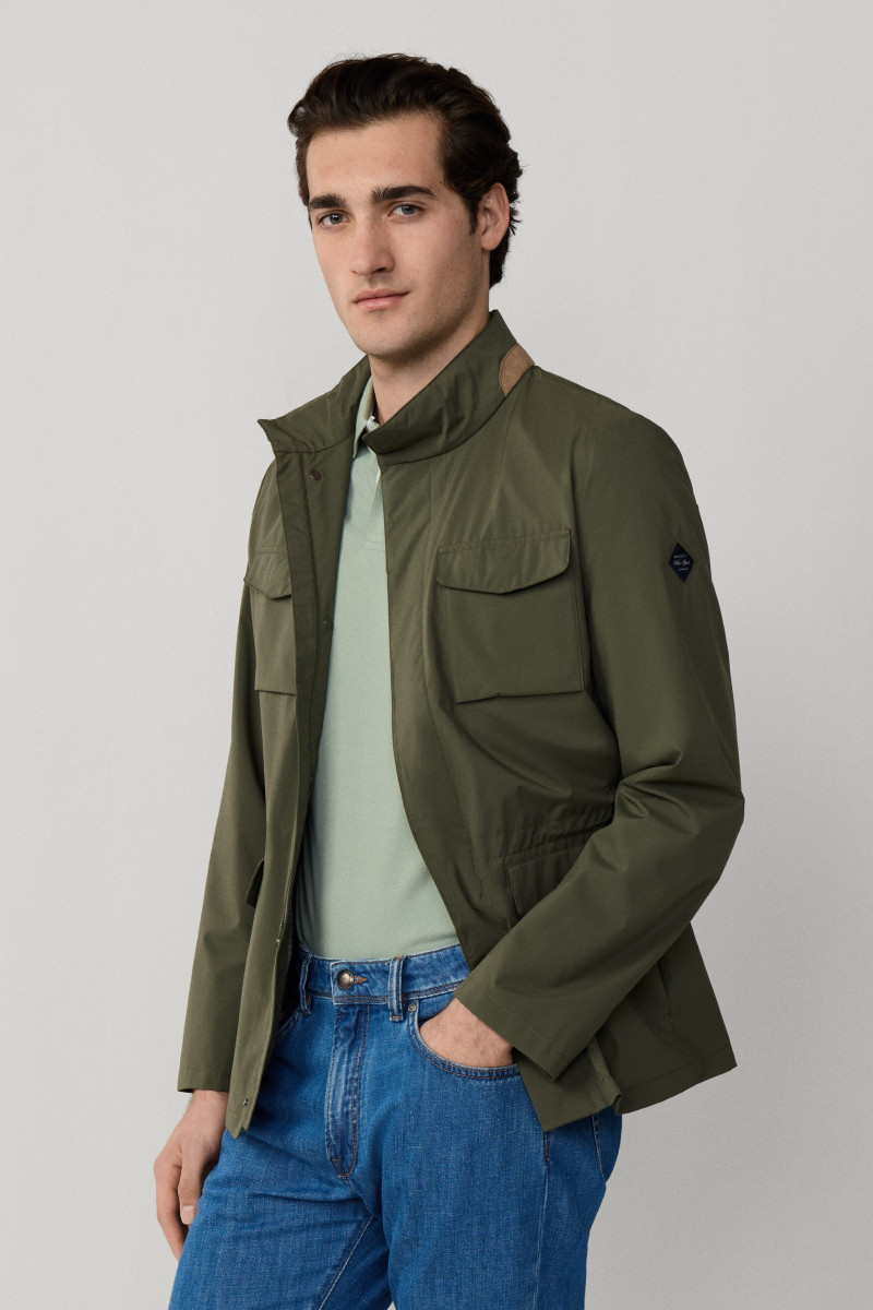 Bunda Hackett London Tech Velo Jkt Army Green