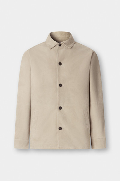 DZSEKI HACKETT LONDON SUEDE OVERSHIRT - Kép 11