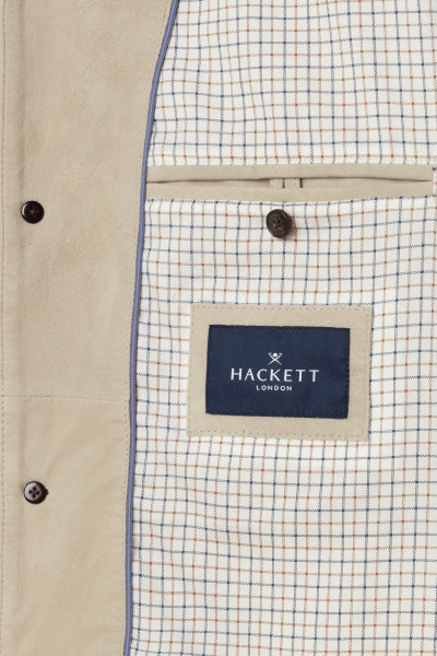DZSEKI HACKETT LONDON SUEDE OVERSHIRT - Kép 8