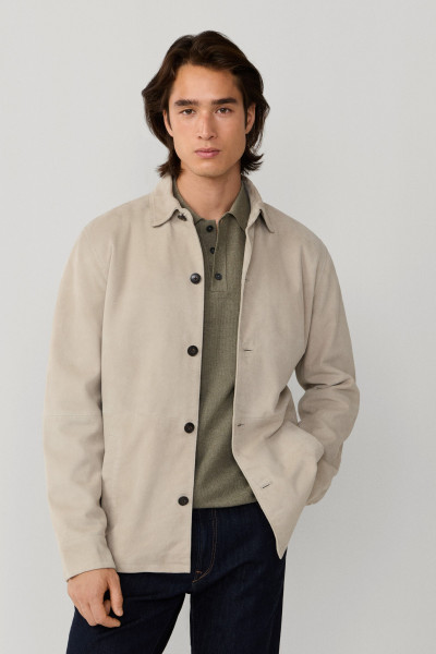 DZSEKI HACKETT LONDON SUEDE OVERSHIRT - Kép 9