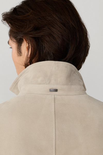 DZSEKI HACKETT LONDON SUEDE OVERSHIRT - Kép 5